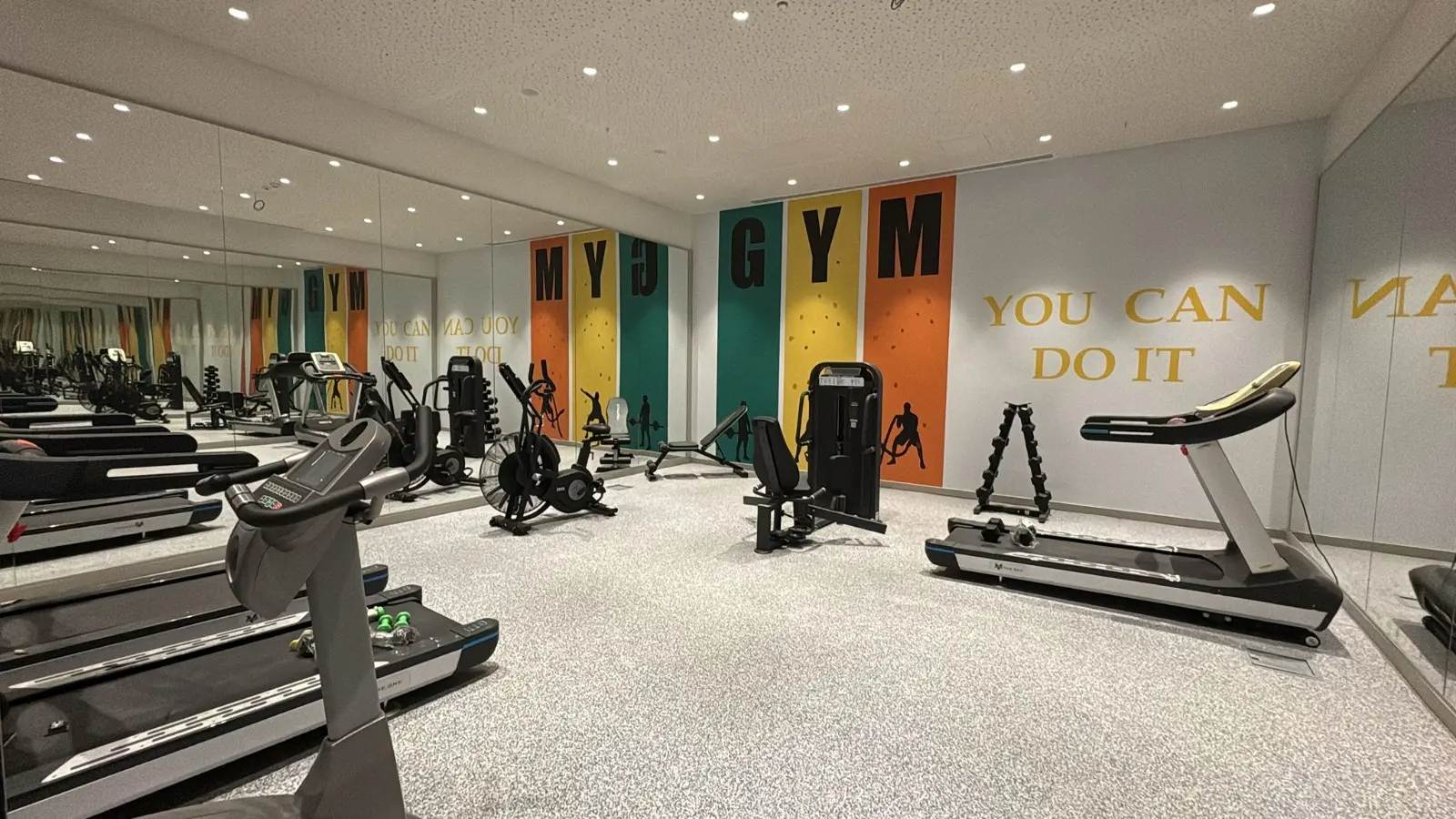 Gym area